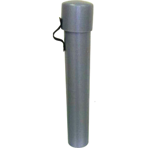 DOCUMENT STORAGE TUBE 13"L X 2-1/8"W X 13"H- GRAY by Forte Product Solutions DOCUMENT STORAGE TUBE 13"L X 2-1/8"W X 13"H- GRAY by Forte Product Solutions