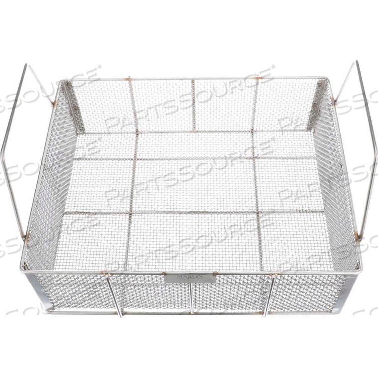 WIRE BASKET 21"L X 17"W X 6-1/2"H 0.25" WIRE - STAINLESS STEEL - PRICE EACH FOR QTY 5+ by Marlin Steel Wire Products Inc