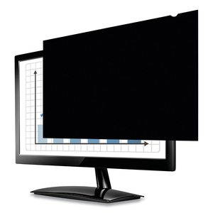 PRIVASCREEN BLACKOUT PRIVACY FILTER FOR 21.5" WIDESCREEN FLAT PANEL MONITOR, 16:9 ASPECT RATIO by Fellowes