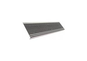STAIR TREAD BLACK 42IN W EXTRUDED ALUM by Wooster
