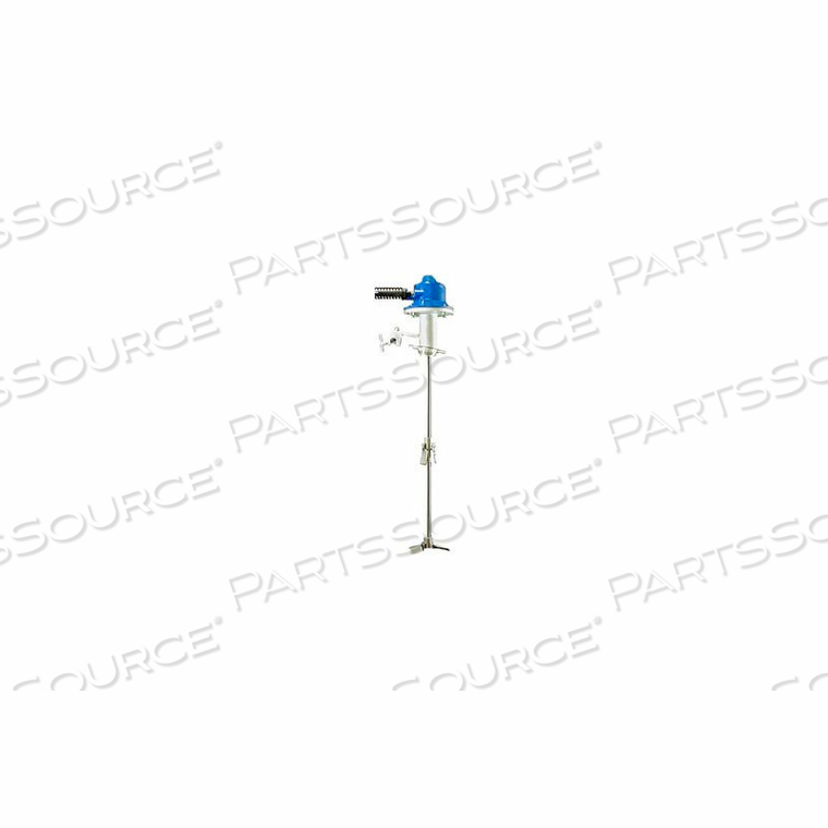 AIR POWERED 2" NPT SEALED BUNG MOUNT AGITATOR - 1HP - (2) 6" CL-PROPELLERS by Grovhac Inc. AIR POWERED 2" NPT SEALED BUNG MOUNT AGITATOR - 1HP - (2) 6" CL-PROPELLERS by Grovhac Inc.