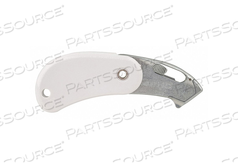 E5744 FOLDING SAFETY CUTTER 4 IN. WHITE PK12 by Pacific Handy Cutter Inc E5744 FOLDING SAFETY CUTTER 4 IN. WHITE PK12 by Pacific Handy Cutter Inc