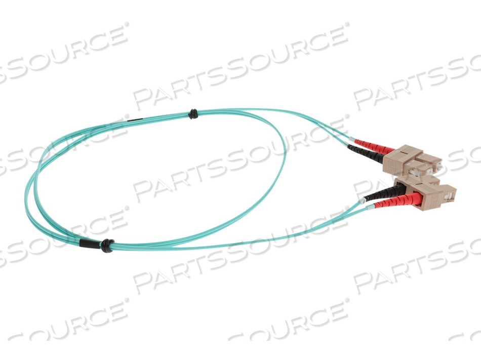 ADDON, PATCH CABLE, SC/PC MULTI-MODE (M) TO SC/PC MULTI-MODE (M), 0.5 M, FIBER OPTIC, DUPLEX, 50 / 125 MICRON, OM3, RISER, AQUA by ADDON ADDON, PATCH CABLE, SC/PC MULTI-MODE (M) TO SC/PC MULTI-MODE (M), 0.5 M, FIBER OPTIC, DUPLEX, 50 / 125 MICRON, OM3, RISER, AQUA by ADDON