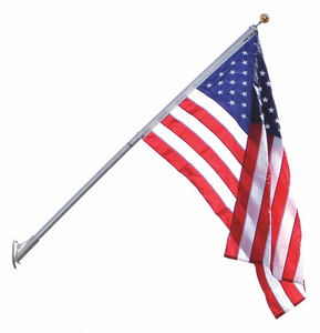 FLAG POLE 8 FT H ALUMINUM by Annin Flagmakers