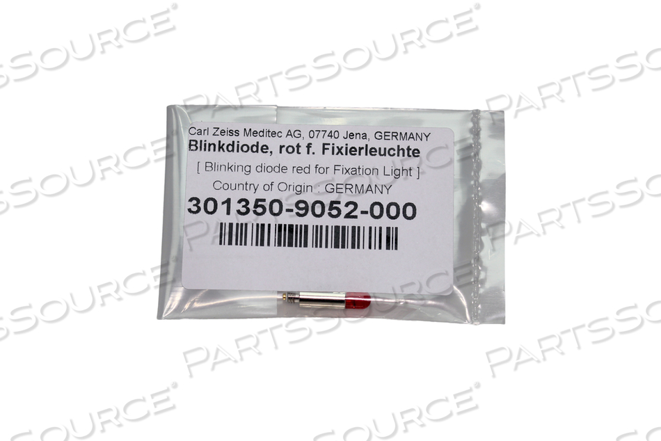 12V T1.5 RED FIXATION LED BULB 