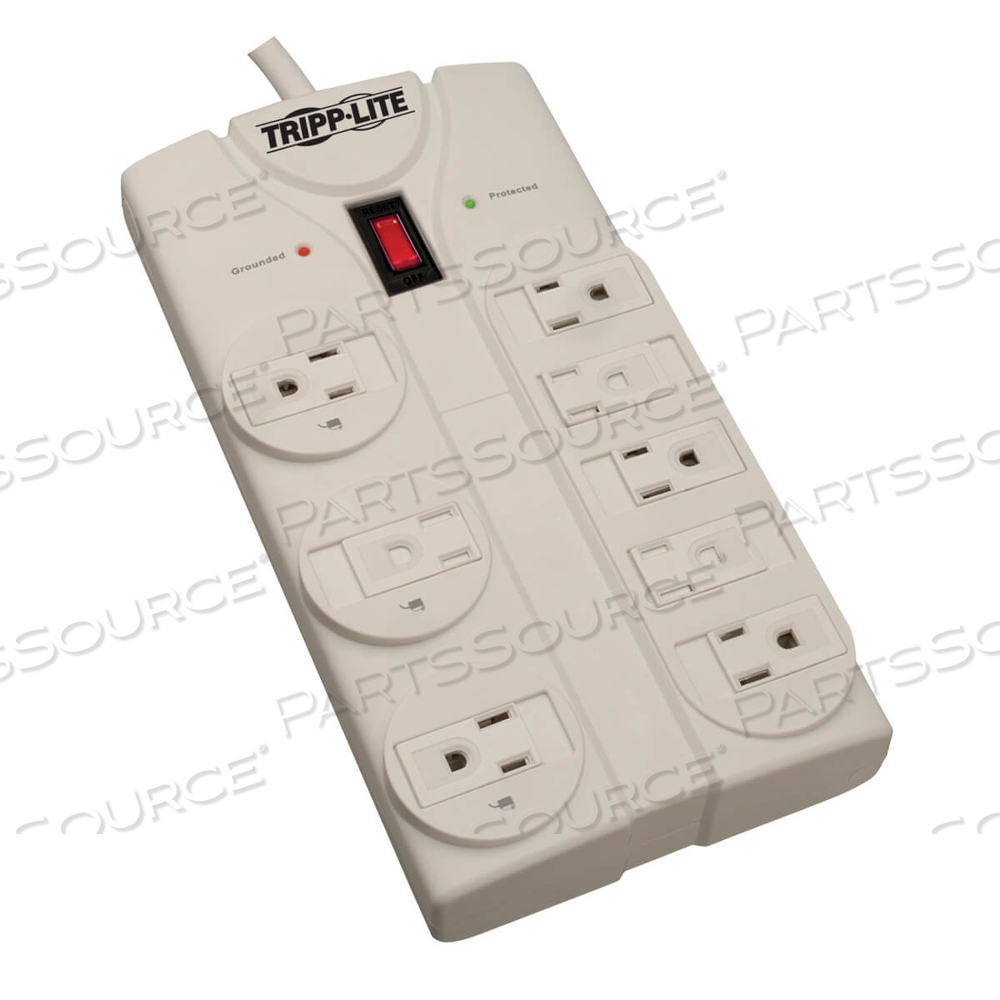 SURGE PROTECTOR 120V 5-15R 8 OUTLET 25FT CORD 1440 JOULE by Tripp Lite