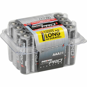 ALKALINE ULTRA PRO AAA 24 BATTERY CONTRACTOR PACK by Rayovac