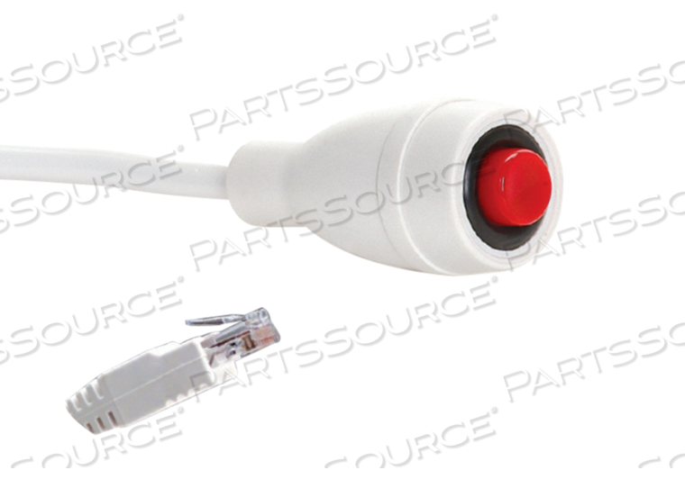 120" RJ45 8 PIN ECONOCALL CALL CORD - WHITE by Crest Healthcare 120" RJ45 8 PIN ECONOCALL CALL CORD - WHITE by Crest Healthcare