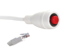 120" RJ45 8 PIN ECONOCALL CALL CORD - WHITE by Crest Healthcare