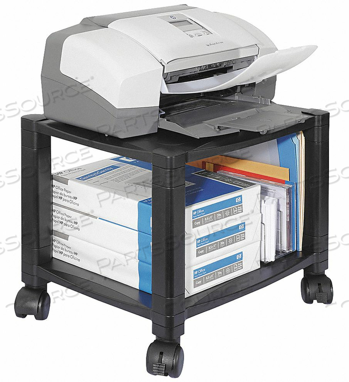 MOBILE PRINTER STAND BLACK by Kantek