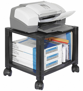 MOBILE PRINTER STAND BLACK by Kantek