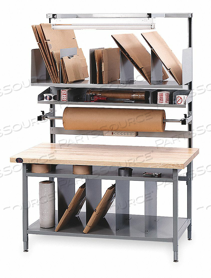 COMPLETE PACK BENCH 72 X 30 IN MAPLE by Pro-Line