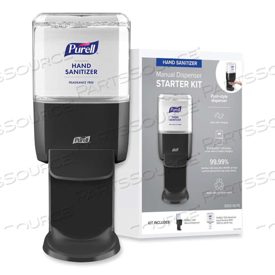 ADVANCED HAND SANITIZER FOAM ES4 STARTER KIT, GRAPHITE by Purell