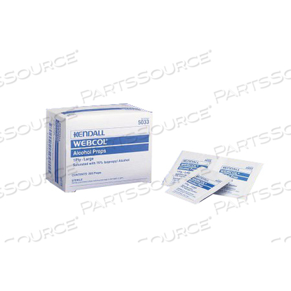 6818 WEBCOL PREP M 2-PLY by Cardinal Health 200, LLC
