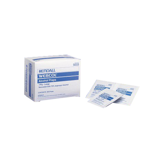acetone alcohol prep pad