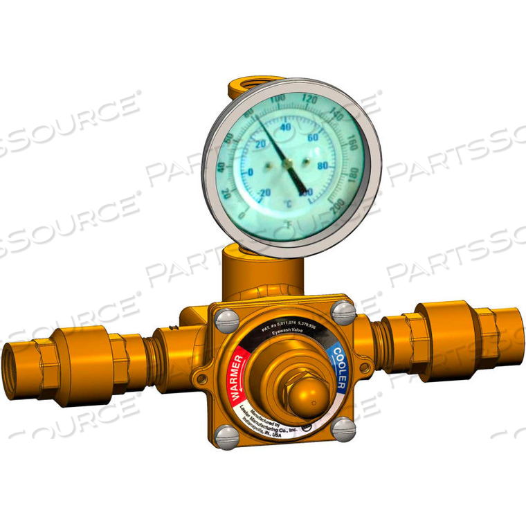 911E/F EYEWASH VALVE, ROUGH BRONZE 