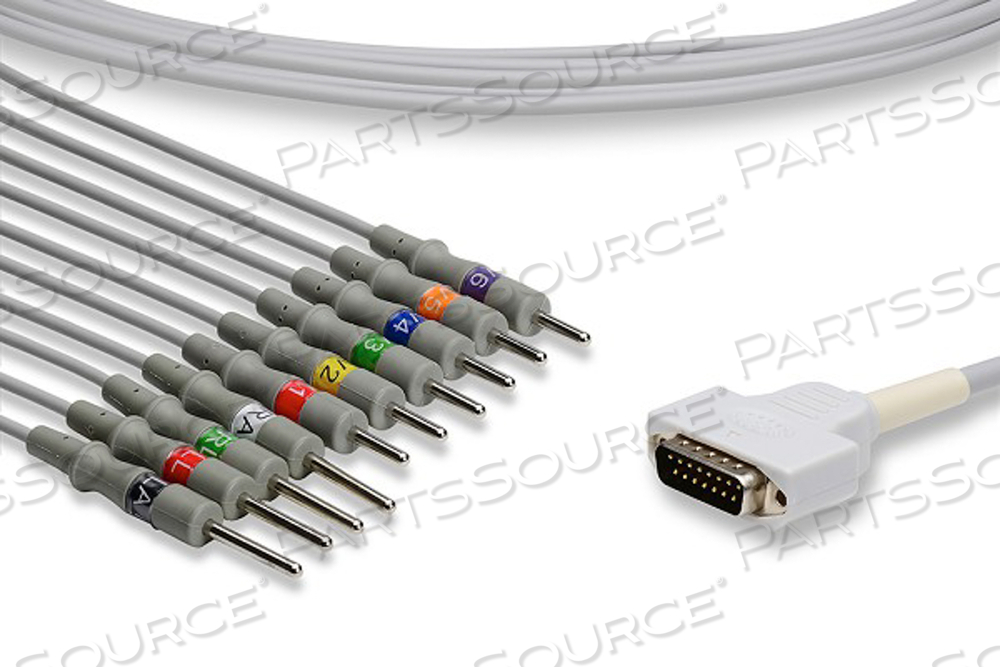 GE HEALTHCARE COMPATIBLE DIRECT-CONNECT EKG CABLE 