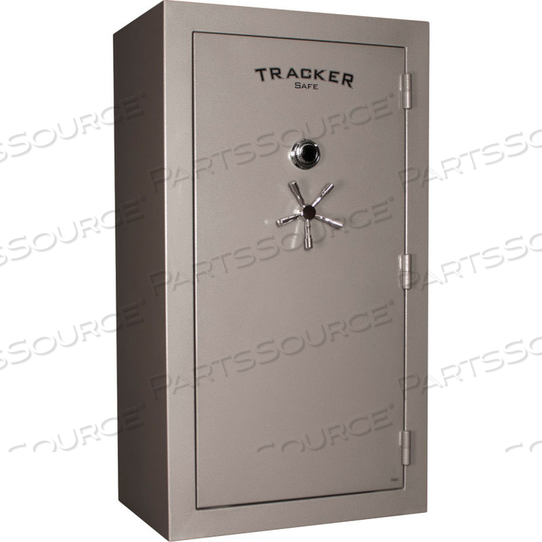 GUN SAFE TS45 WITH MECHANICAL LOCK - 30 MIN. FIRE RATING 40X27X72 - 45 GUN CAP. GRAY 