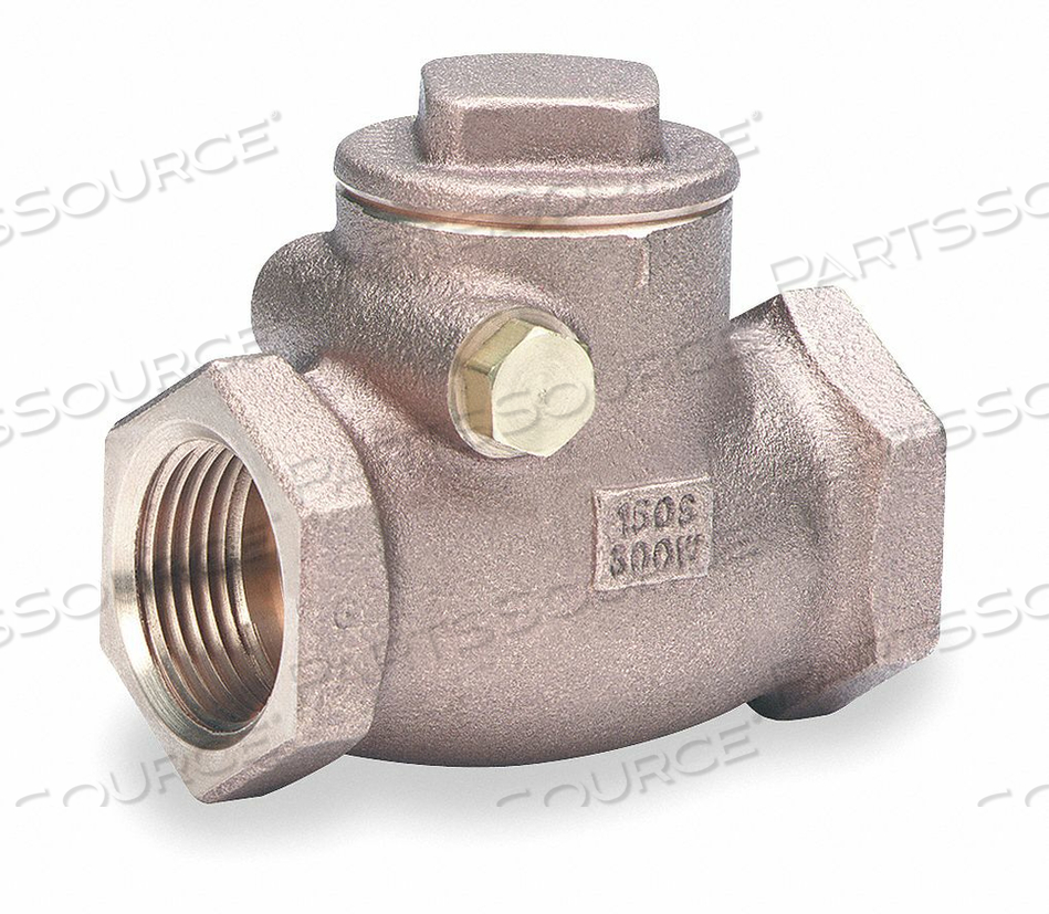 SWING CHECK VALVE BRONZE 3/4 FNPT by Milwaukee Valve