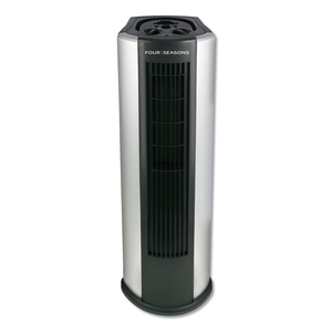 FOUR SEASONS 4-IN-1 AIR PURIFIER/HEATER/FAN/HUMIDIFIER, 1,500 W, 9 X 11 X 26, BLACK/SILVER by Envion