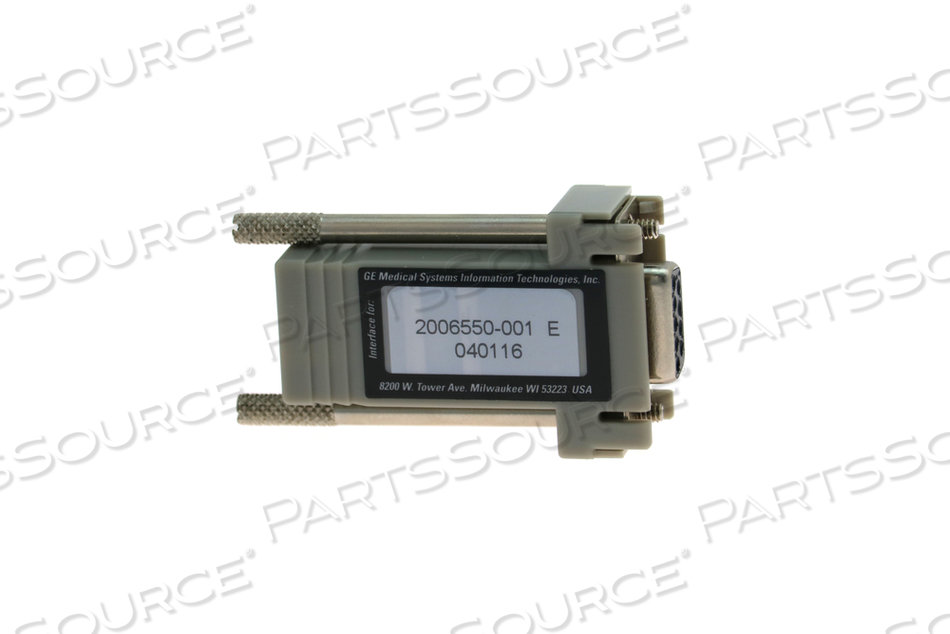 ADAPTER FOR PRN50 (M-PORT TYPE) TO CIC ADAPTER by GE Medical Systems Information Technology (GEMSIT) ADAPTER FOR PRN50 (M-PORT TYPE) TO CIC ADAPTER by GE Medical Systems Information Technology (GEMSIT)