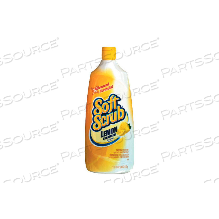 TOTAL ALL PURPOSE BATH & KITCHEN CLEANER, LEMON, 24 OZ. BOTTLE, 9 BOTTLES - 00865 