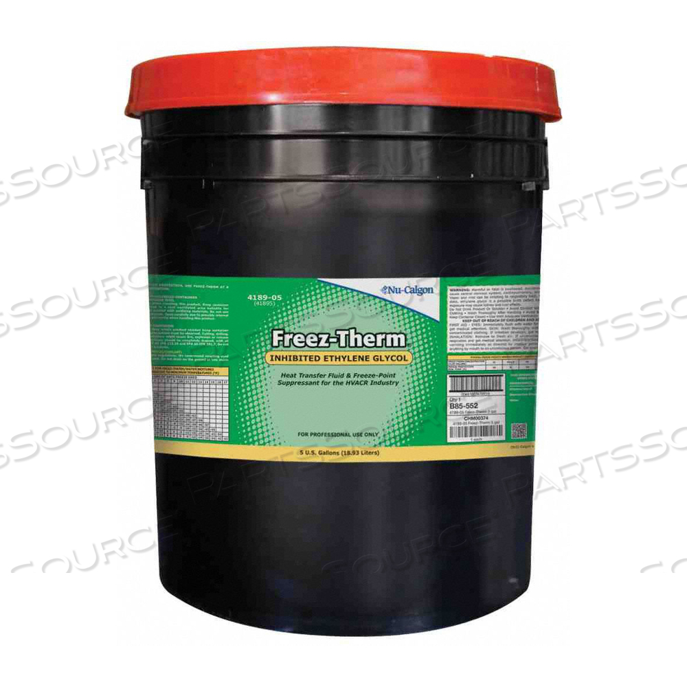 PROPYLENE GLYCOL 5 GAL GREEN/YELLOW by Nu-Calgon