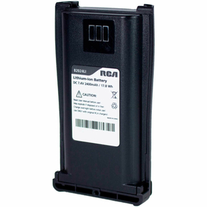 HANDHELD RADIO BATTERY, LITHIUM ION (LI-ION) ULTRA HIGH CAPACITY 2400MAH / 17.8WH 7.4V by RCA