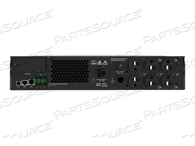 LIEBERT GXT5, UPS (RACK-MOUNTABLE / EXTERNAL), AC 120 V, 1350 WATT, 1500 VA, LEAD ACID, RS-232, USB, OUTPUT CONNECTORS: 6, 2U by Vertiv LIEBERT GXT5, UPS (RACK-MOUNTABLE / EXTERNAL), AC 120 V, 1350 WATT, 1500 VA, LEAD ACID, RS-232, USB, OUTPUT CONNECTORS: 6, 2U by Vertiv