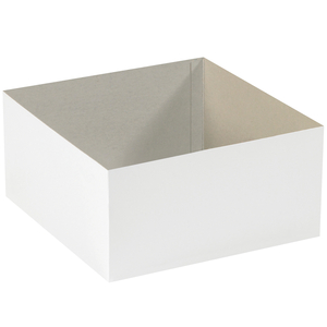 DELUXE GIFT BOX BOTTOMS, 19" X 12" X 6", WHITE, 50/CASE by BOX Partners (Box Acquisitions, LLC) DELUXE GIFT BOX BOTTOMS, 19" X 12" X 6", WHITE, 50/CASE by BOX Partners (Box Acquisitions, LLC)