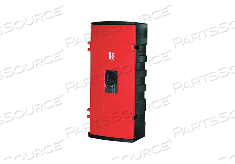 FIRE EXTINGUISHER CABINET 30 LB. BLK/RED by Flamefighter FIRE EXTINGUISHER CABINET 30 LB. BLK/RED by Flamefighter