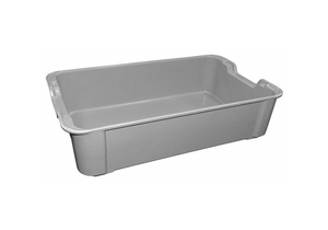 H3425 STACK CONTAINER 17-3/4X10-1/2X4-1/8 GRAY by Molded Fiberglass