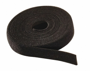 HOOK/LOOP CBLE 15 FT.X0.50IN. BLACK by Rip-Tie