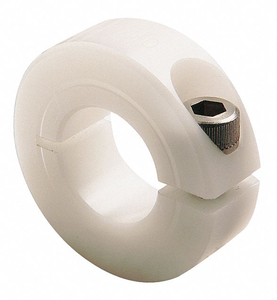 SHAFT COLLAR CLAMP 1PC 6MM PLASTIC by Ruland Manufacturing Inc.