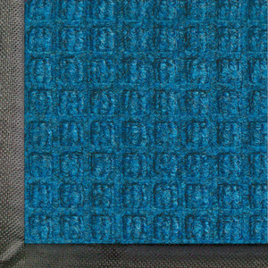 WATERHOG CLASSIC ENTRANCE MAT WAFFLE PATTERN 3/8" THICK 6 X 20' BLUE by Andersen Company
