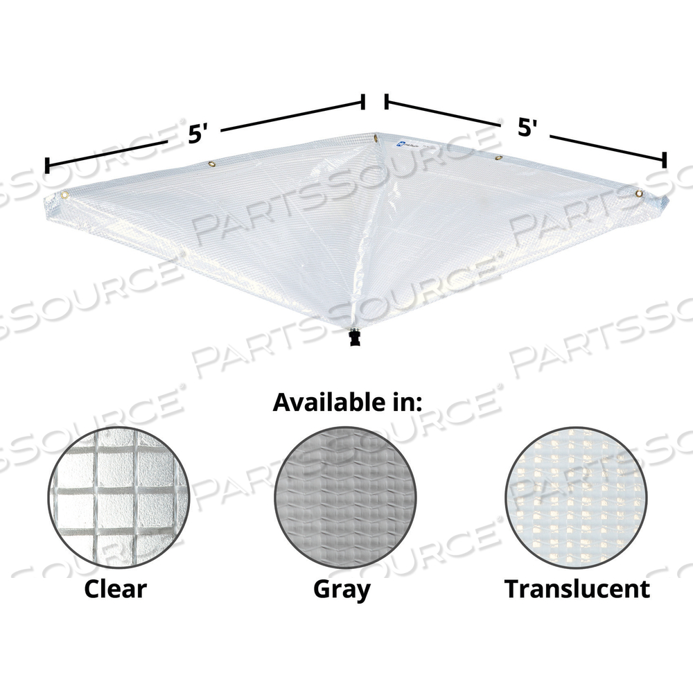 PIG ROOF LEAK DIVERTER TARP BUCKET KIT by New Pig Corporation PIG ROOF LEAK DIVERTER TARP BUCKET KIT by New Pig Corporation