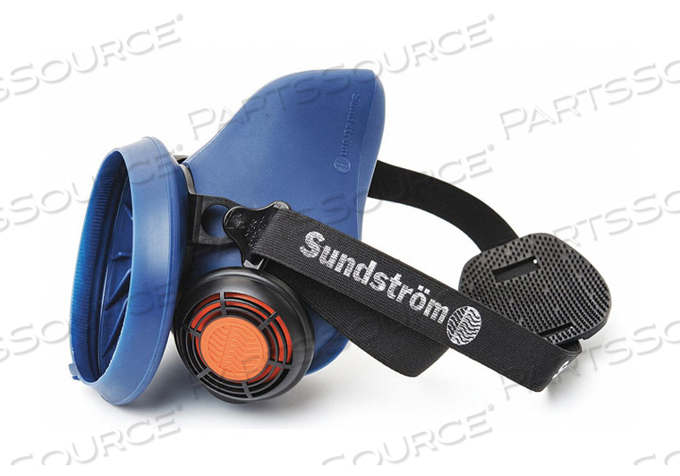 HALF MASK RESPIRATOR SILICONE BLUE by Sundstrom Safety