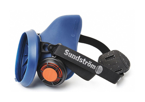 HALF MASK RESPIRATOR SILICONE BLUE by Sundstrom Safety
