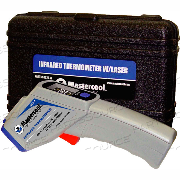 INFRARED THERMOMETER W/LASER LCD COLOR DISPLAY by Mastercool INFRARED THERMOMETER W/LASER LCD COLOR DISPLAY by Mastercool