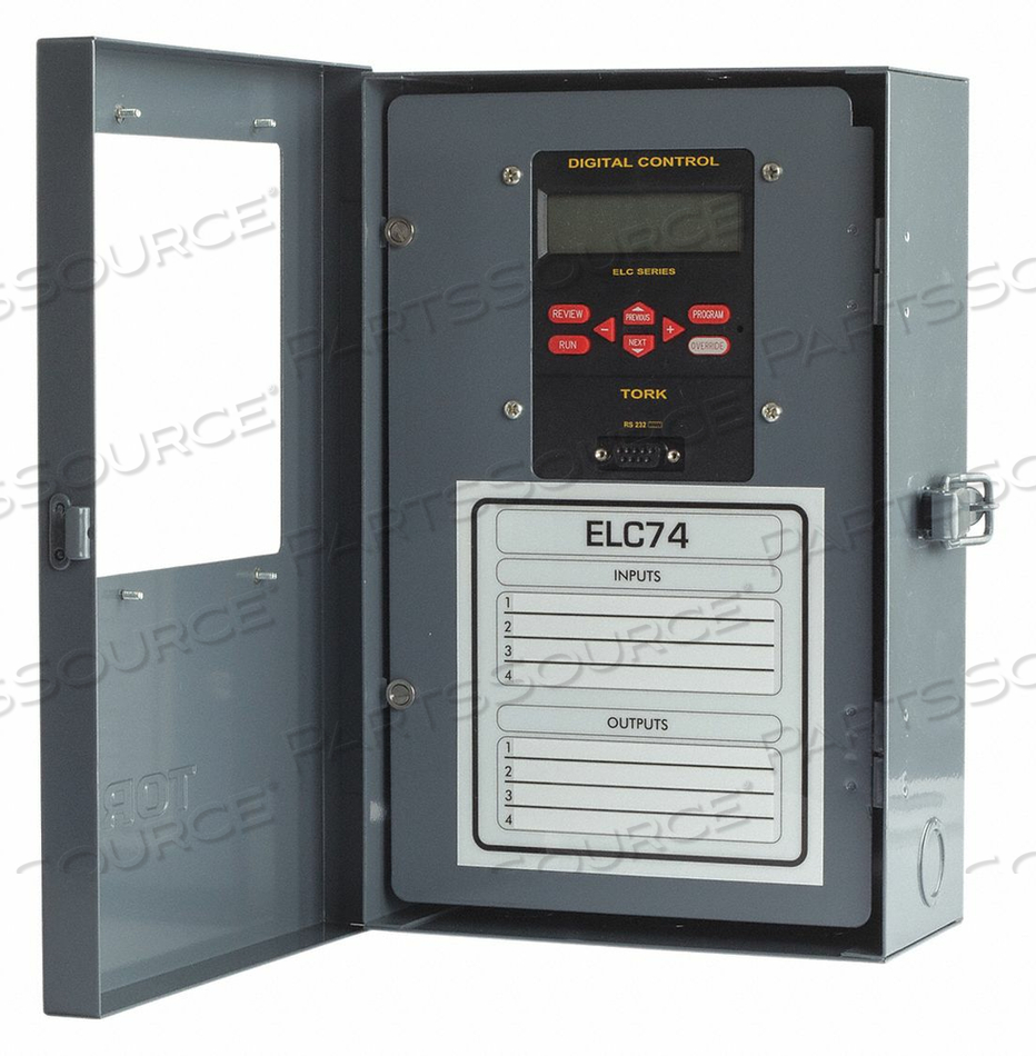 ELECTRONIC TIMER 120/208 TO 240/277VAC by Tork