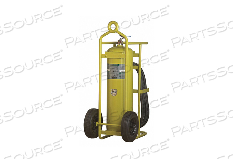 WHEELED FIRE EXTINGUISHER HALOTRON 150LB by Buckeye