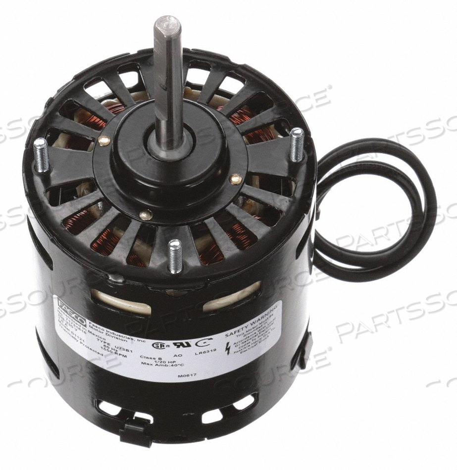 CONDENSER FAN MOTOR 1/20HP STUD 208-230V by Fasco CONDENSER FAN MOTOR 1/20HP STUD 208-230V by Fasco