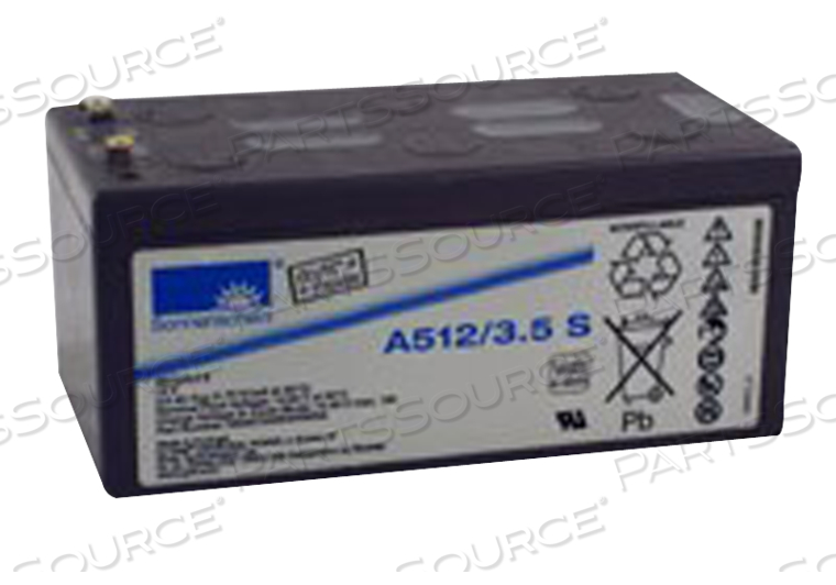 REPLACEMENT BATTERY, 3.5 AH, SLA/VRLA, 12 V 