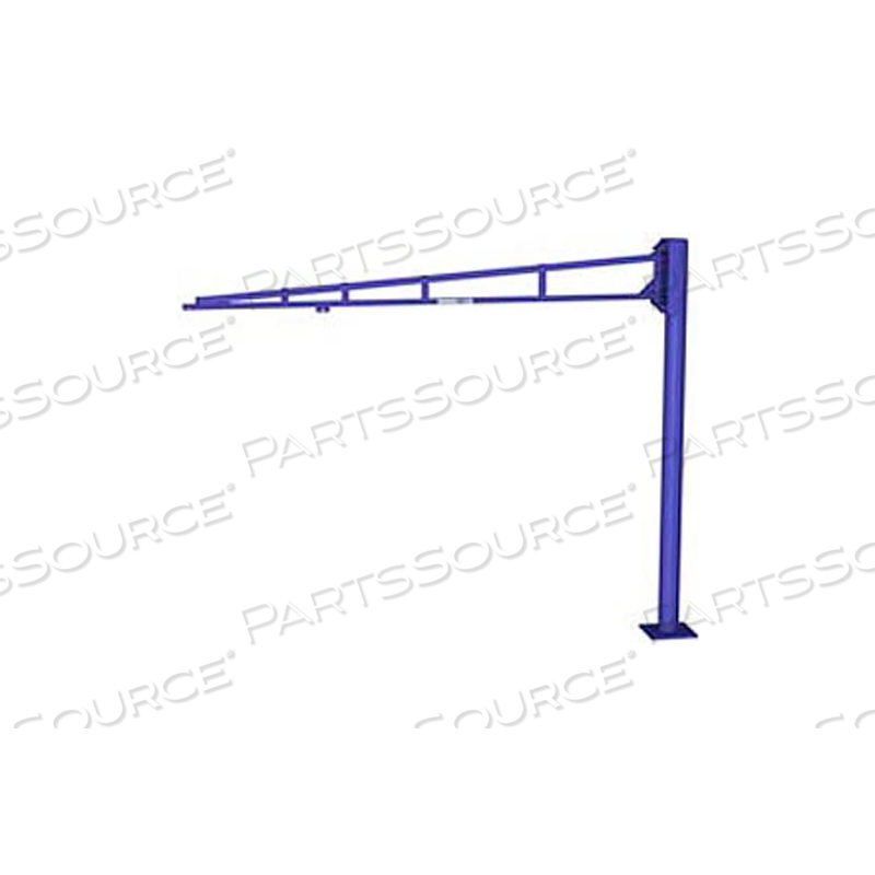 LD FREE STANDING TOOL SOLUTIONS JIB CRANE, 10' SPAN & 8' HEIGHT UNDER BOOM, 150 LB CAP by Gorbel, Inc. LD FREE STANDING TOOL SOLUTIONS JIB CRANE, 10' SPAN & 8' HEIGHT UNDER BOOM, 150 LB CAP by Gorbel, Inc.