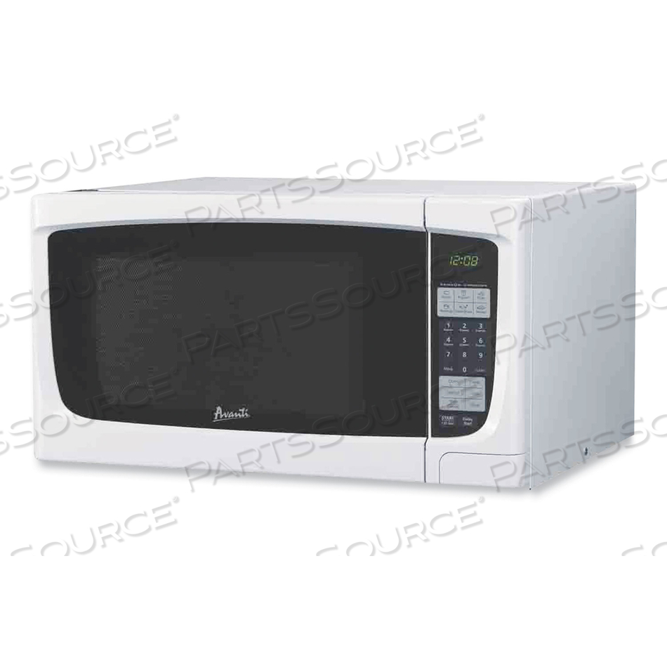 1.4 CUBIC FOOT CAPACITY MICROWAVE OVEN, 1,000 WATTS, WHITE by Avanti Products