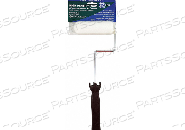 MINI PAINT ROLLER FRAME 4 IN. CAGELESS by Premier MINI PAINT ROLLER FRAME 4 IN. CAGELESS by Premier