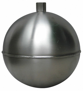 FLOAT BALL ROUND SS 7 IN by Naugatuck FLOAT BALL ROUND SS 7 IN by Naugatuck