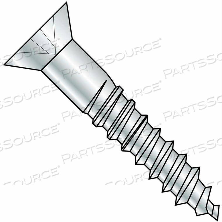 #5 X 1 PHILLIPS FLAT HEAD WOOD SCREW - PKG OF 25 