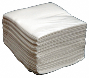 DISPOSABLE WIPES 13 X 13 IN WHITE PK900 by Spilfyter
