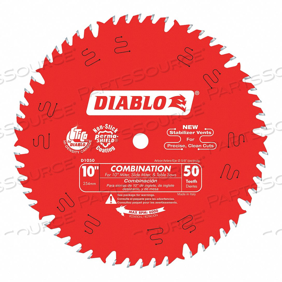 CIRCULAR SAW BLADE BLADE DIA 10 IN. by Diablo CIRCULAR SAW BLADE BLADE DIA 10 IN. by Diablo